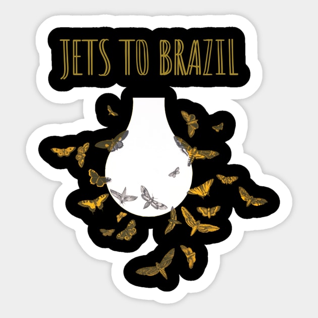 Jets to Brazil Sticker by Distancer